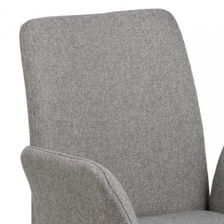 Naya spisebordsstol - Grå stof