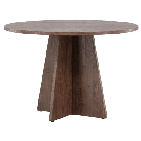 Bootcut Rundt spisebord Ø110 cm - Mocca