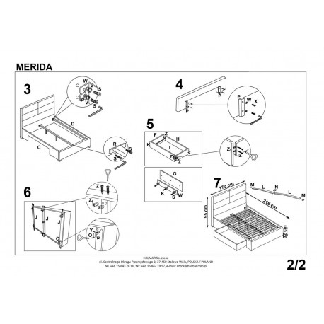 MERDIA seng 160x200 med skuffe til Opbevaring - Beige velour