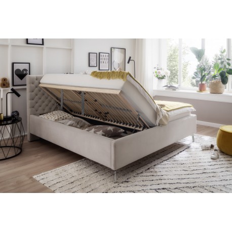 Dobbeltseng LA MAISON 160x200 - Beige