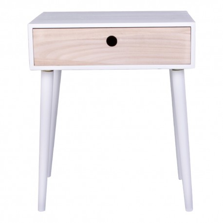 Parma Sengebord Hvid