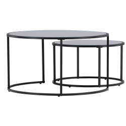 Twin Sofabordsæt - Sort