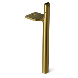Golden messing sofaben - Sengeben