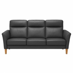 Hjort Knudsen Sæby 3 pers Lædersofa