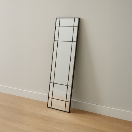 New Yorker spejl 193x67cm - Sort