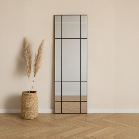 New Yorker spejl 193x67cm - Sort