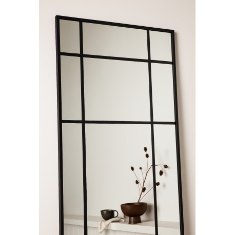 New Yorker spejl - 180x90cm - Sort