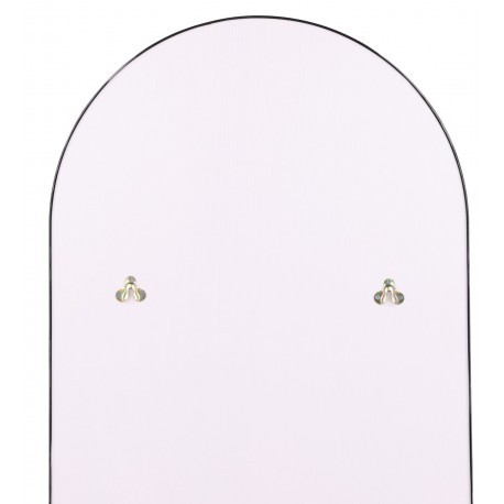 Sarasota Spejl 193 x 66 - Sort