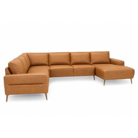 hjort-knudsen-almind-l-der-hj-rnesofa-med-chaiselong-h-jrevendt