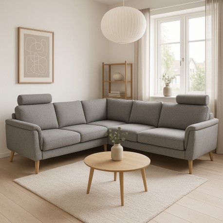 Hjort Knudsen Ballerup Hjørnesofa - Stof