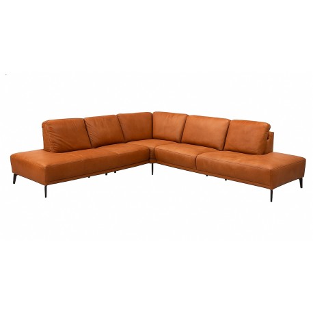 Hjort knudsen NIO Hjørnesofa COGNAC venstrevendt