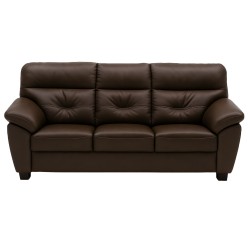 Hjort Knudsen Dalby 3 pers lædersofa