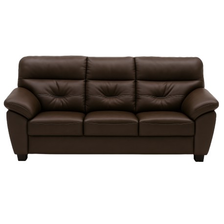 Hjort Knudsen Dalby 3 pers lædersofa