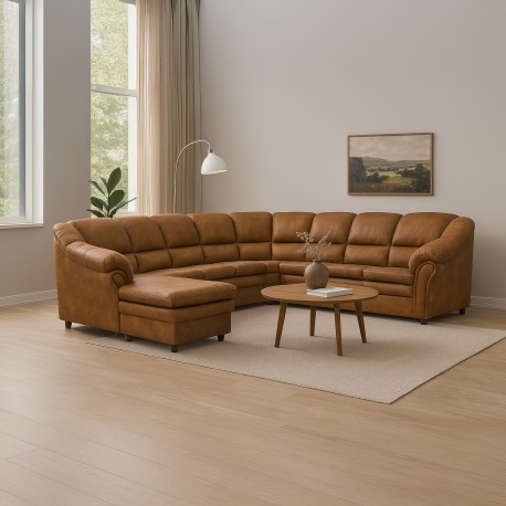 Tønder hjørnesofa med chaiselong - Venstrevendt