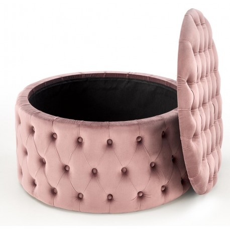 NUNEZ puf Ø70 cm - Pink