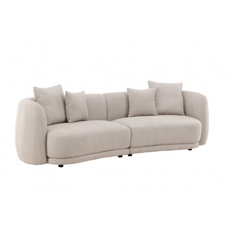 Cielo 3 personers sofa Beige boucle