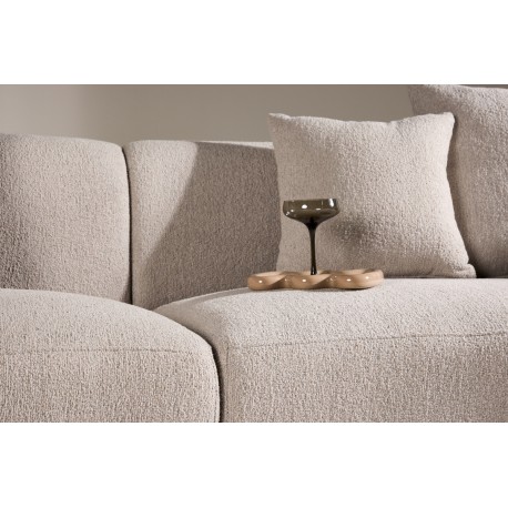 Cielo 3 personers sofa Beige boucle