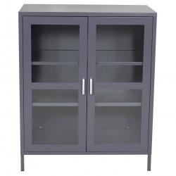 Acero Vistrinskab - Lysegrå