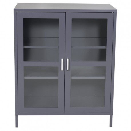 Acero Vistrinskab - Lysegrå