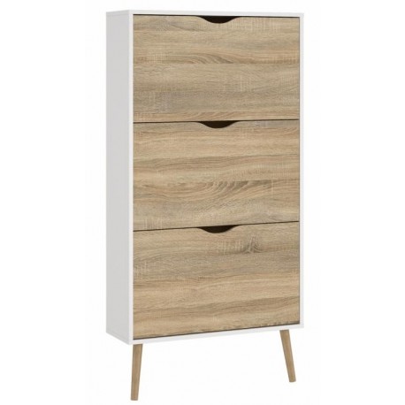 Charlie Skoskab m. 3 skuffer