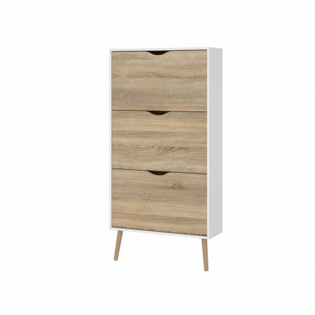 Charlie Skoskab m. 3 skuffer