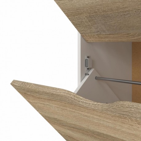 Charlie Skoskab m. 3 skuffer