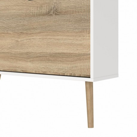 Charlie Skoskab m. 3 skuffer