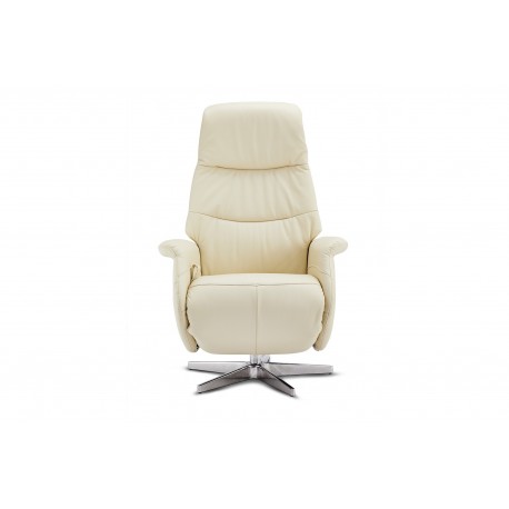 Delta Recliner Cream Læder