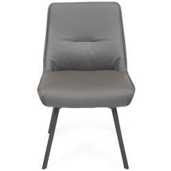 Hjort Knudsen Møn spisebordsstol ægte læder