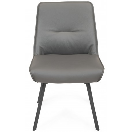 Hjort Knudsen Thisted spisebordsstol ægte læder