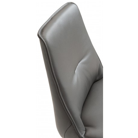 Hjort Knudsen Thisted spisebordsstol ægte læder