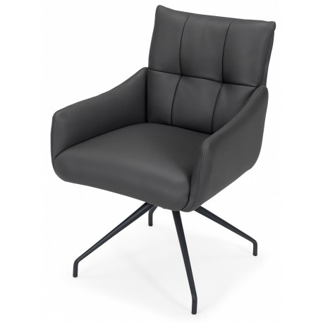 Hjort Knudsen Fredericia spisebordsstol ægte læder