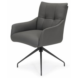 Hjort Knudsen Fredericia spisebordsstol ægte læder