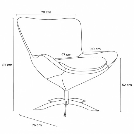 Hjort Knudsen Havanna lænestol