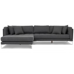 XL Chaiselong sofa venstrevendt - Koksgrå Inari 96