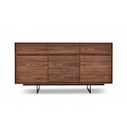 Tokyo Skænk med 3 Låger & 3 Skuffer 155cm - Valnød