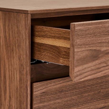 Tokyo Skænk med 3 Låger & 3 Skuffer 155cm - Valnød