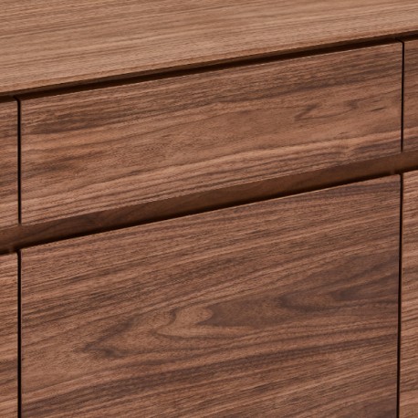 Tokyo Skænk med 3 Låger & 3 Skuffer 155cm - Valnød