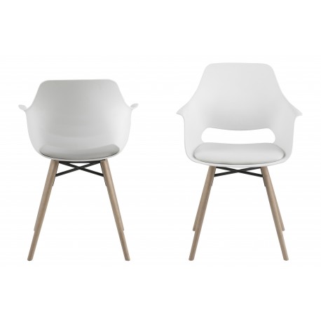 Ramona Spisebordsstol hvid