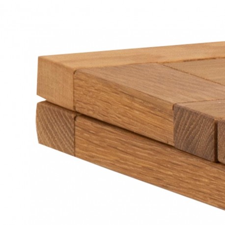 Kenley klapspisebord i olieret eg – 45/90 × 100 cm