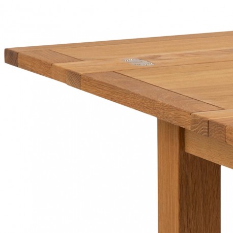 Kenley klapspisebord i olieret eg – 45/90 × 100 cm