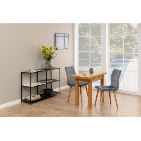 Kenley klapspisebord i olieret eg – 45/90 × 100 cm