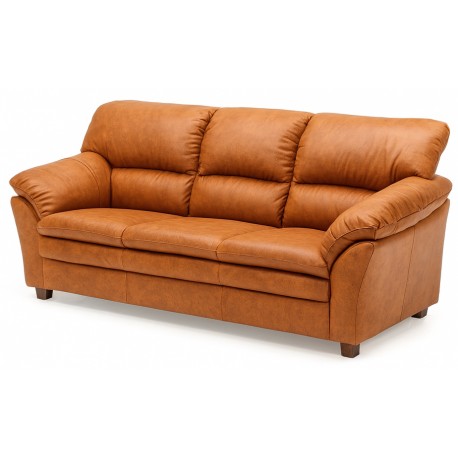 Hjort Knudsen Tilst 3 pers sofa Semianilin læder