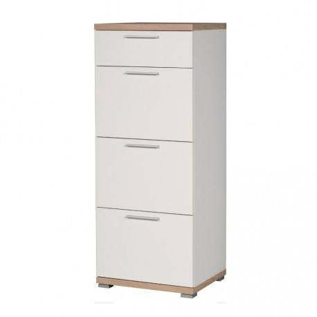 Hallway kommode - Hvid/Eg