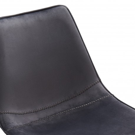 Isabel Spisestuestol grå velour