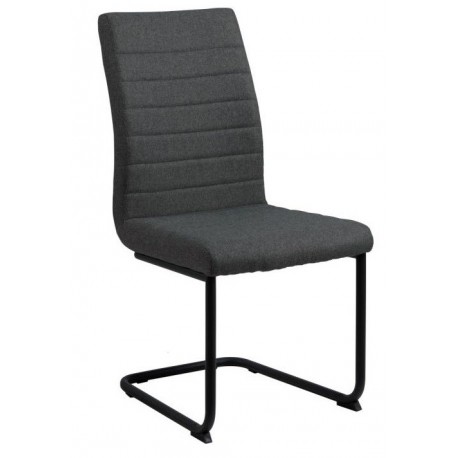 Gudrun spisebordsstol Malmo stof mørkegrå