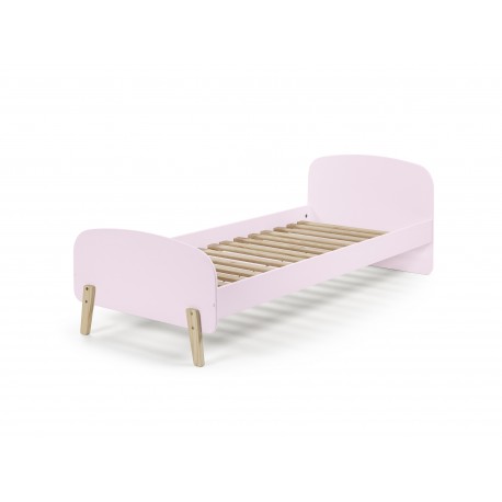 Enkeltseng til børn 90 x 200 cm – Kiddy, lyserød