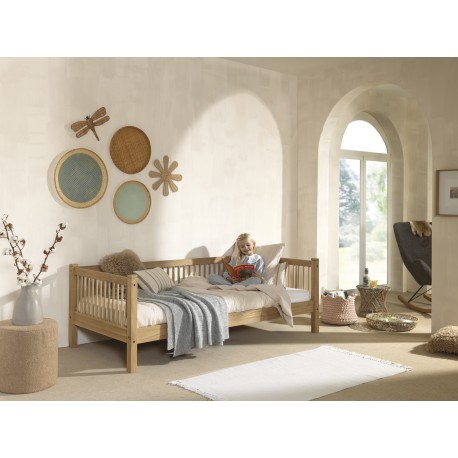 Seng i eg 90 x 200 cm – Forrest Oak