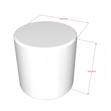Seng med opbevaring 140 x 200 – Moon, lyserød bouclé