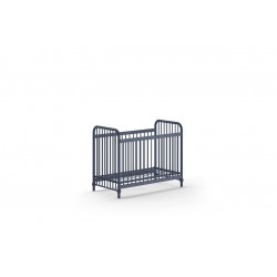 Tremmeseng Bronxx baby seng 60 × 120 cm – denimblå